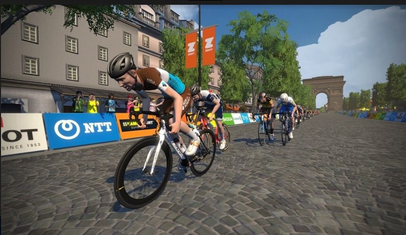 Les paysages du Tour de France en mode virtuel 2