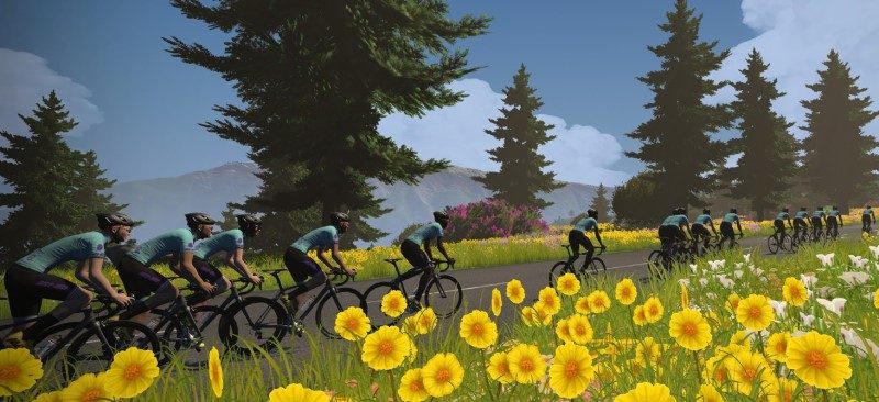 Les paysages du Tour de France en mode virtuel 1