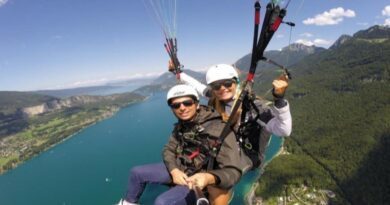 Activité parapente avec Woom.fr