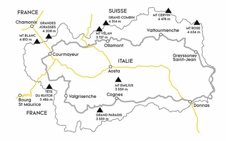 La Vallée d'Aoste, la plus française des régions italiennes