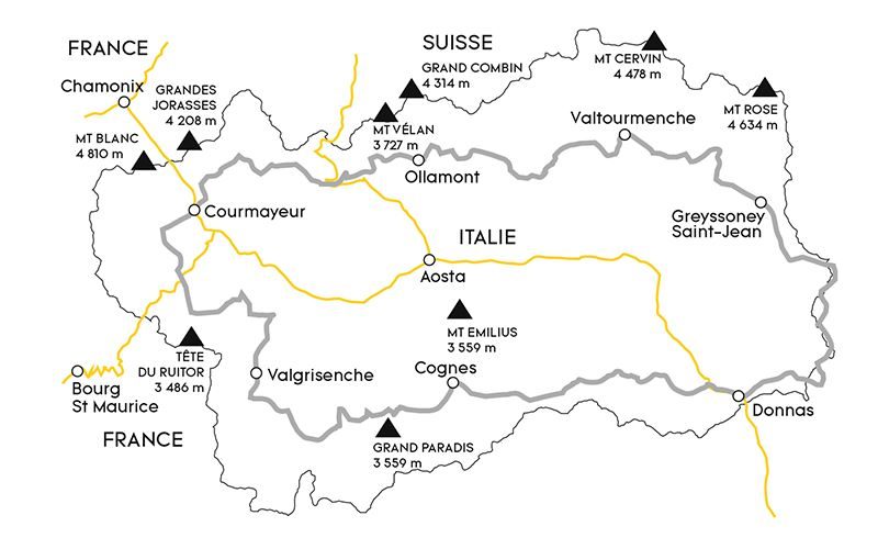 Pratiquer les sports d’hiver dans la Vallée d’Aoste, la plus française des régions d’Italie 1