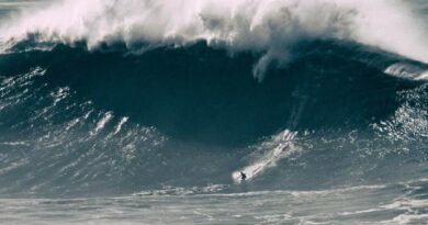 Vidéo - Au Portugal, à Nazaré, la surfeuse Justine Dupont dompte "la bombe" 14