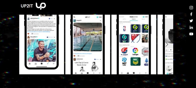 UP2IT : petite appli entre amis pour les fans de sport 2