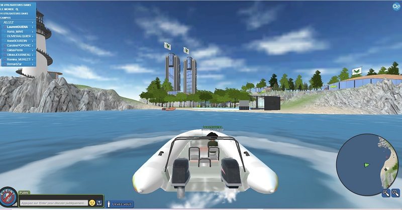 Avec votre avatar, trouvez des idées de vacances outdoor au salon Virtual Nautic 1