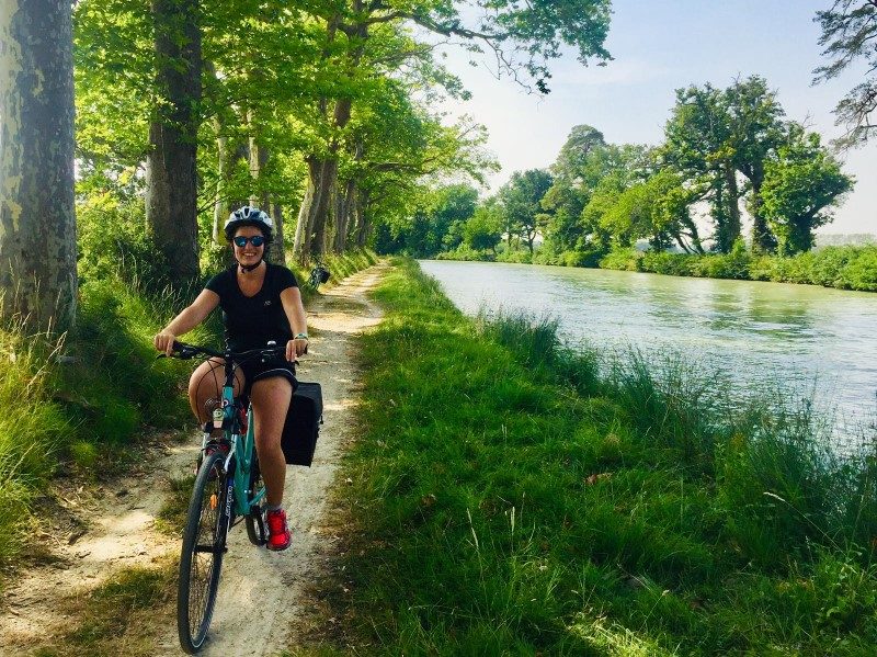 Paulette promeut la découverte de la France à vélo 1