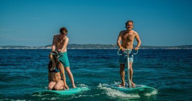 Pour glisser sur l'eau en toute quiétude, essayez la trottinette des mers BlueWay 1