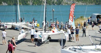 Les équipages du Tour Voile 2021 régatent sur le lac de Serre-Ponçon 3
