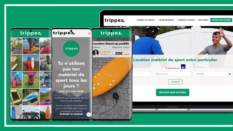 « Trippez », la plateforme qui facilite l’accès au matériel de sport entre particuliers 2