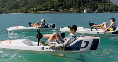 Le lac d’Annecy, théâtre de la première compétition de JetCycle 3