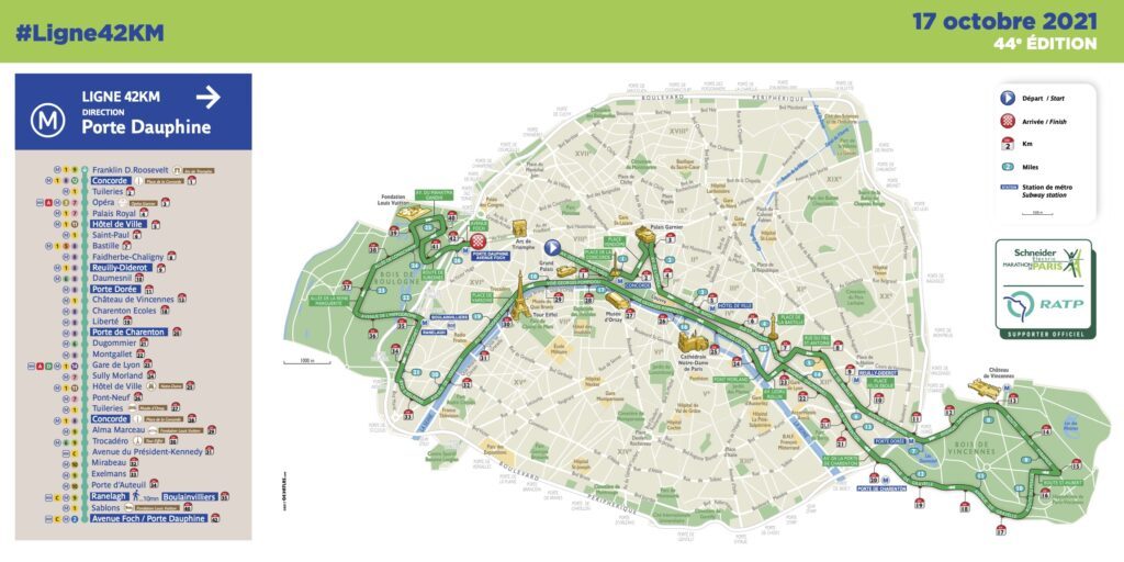 Pour le marathon de Paris, la RATP ouvre la ligne 42 1