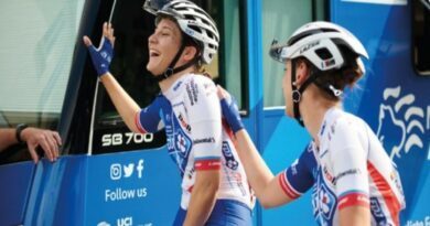 Lancement du Tour des Dames, la première course cycliste féminine internationale à étapes d'Île-de-France 2