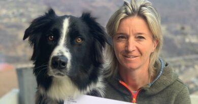 Emilie Redon, pisteur maître-chien d'avalanches à Valmorel 2