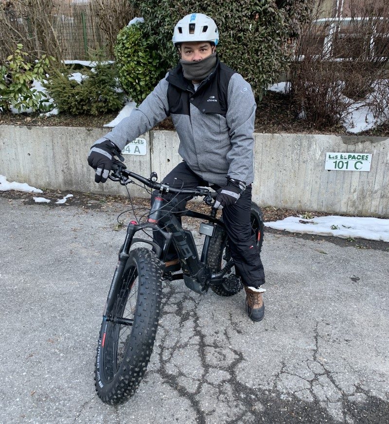 J'ai testé le Fat Bike au bord du Giffre (Haute-Savoie) 1