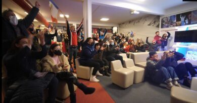 Val d’Isère fête son champion olympique Clément Noël 4