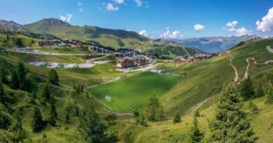 Quand La Plagne devient station officielle de l'AS Saint-Etienne 8