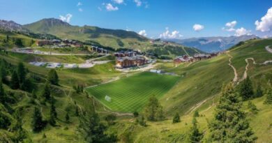 Quand La Plagne devient station officielle de l'AS Saint-Etienne 1