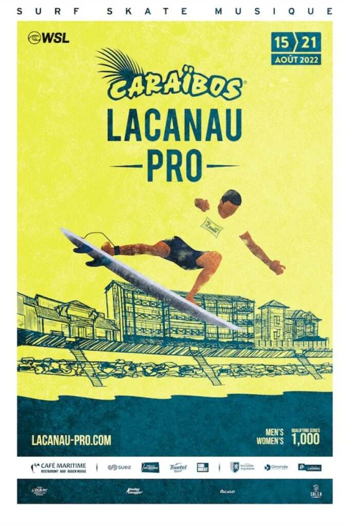 Lacanau, temple du surf durant une semaine en août 2