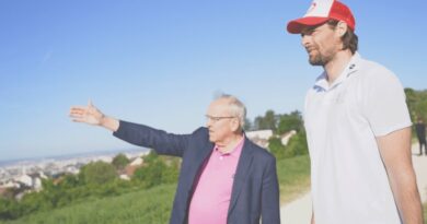 Le nageur Camille Lacourt fait la promotion du golf à Argenteuil 6