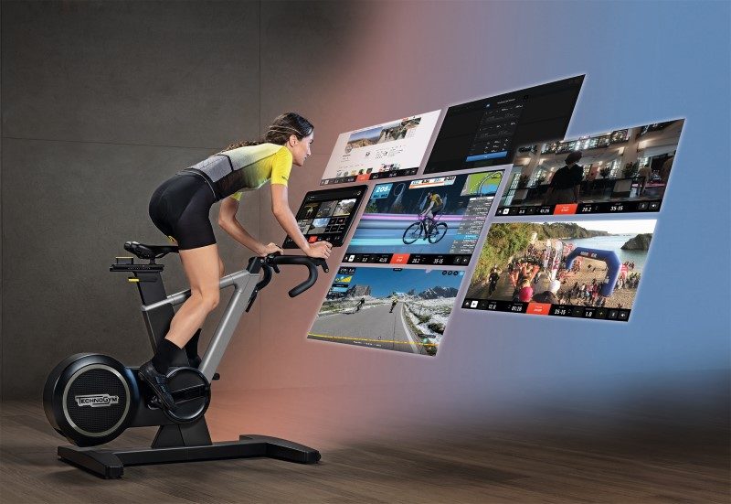 Technogym Ride, le vélo indoor qui vous immerge dans les plus beaux paysages 2