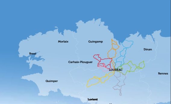 Loudéac (Côtes-d'Armor) accueille cette année la semaine fédérale internationale de cyclotourisme 1