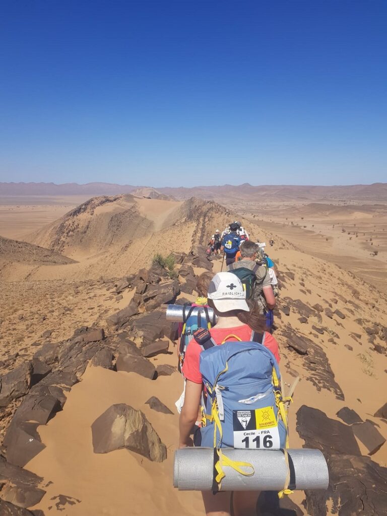 Un père et sa fille terminent les 250 km du Marathon Des Sables dans le Sahara 3