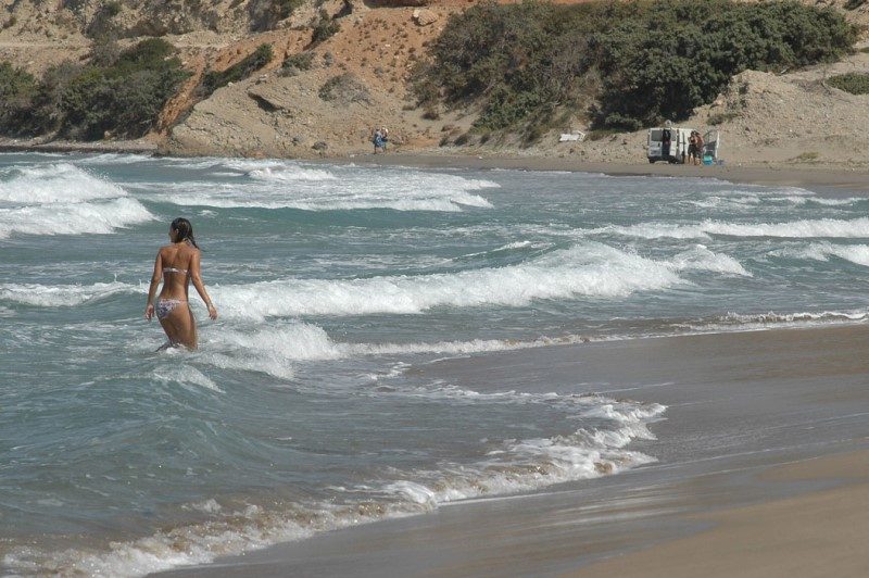 Prasonisi Beach à Rhodes, la Mecque européenne des kite-surfers 6