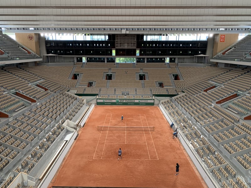 Le stade Roland-Garros dévoile ses nombreux secrets 3