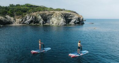 Une marque française commercialise un paddle électrique à destination des particuliers 9
