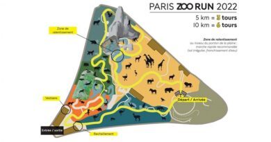 On court au sein du parc zoologique de Paris pour la bonne cause