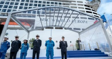 Livré à Saint-Nazaire, le MSC World Europa file sur la Coupe du Monde à Doha 1