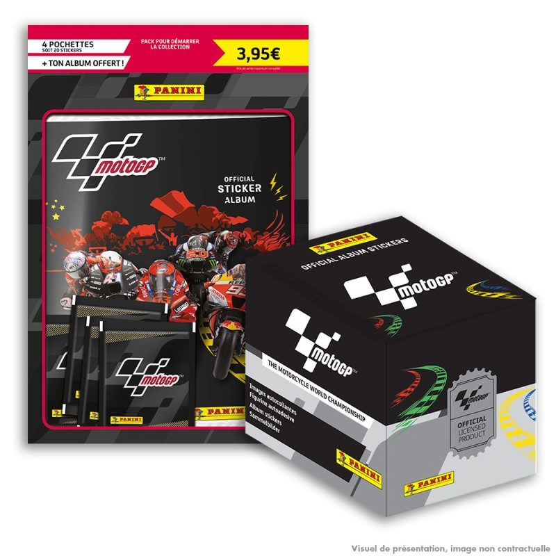 Panini vous fait voyager avec la Moto GP 3