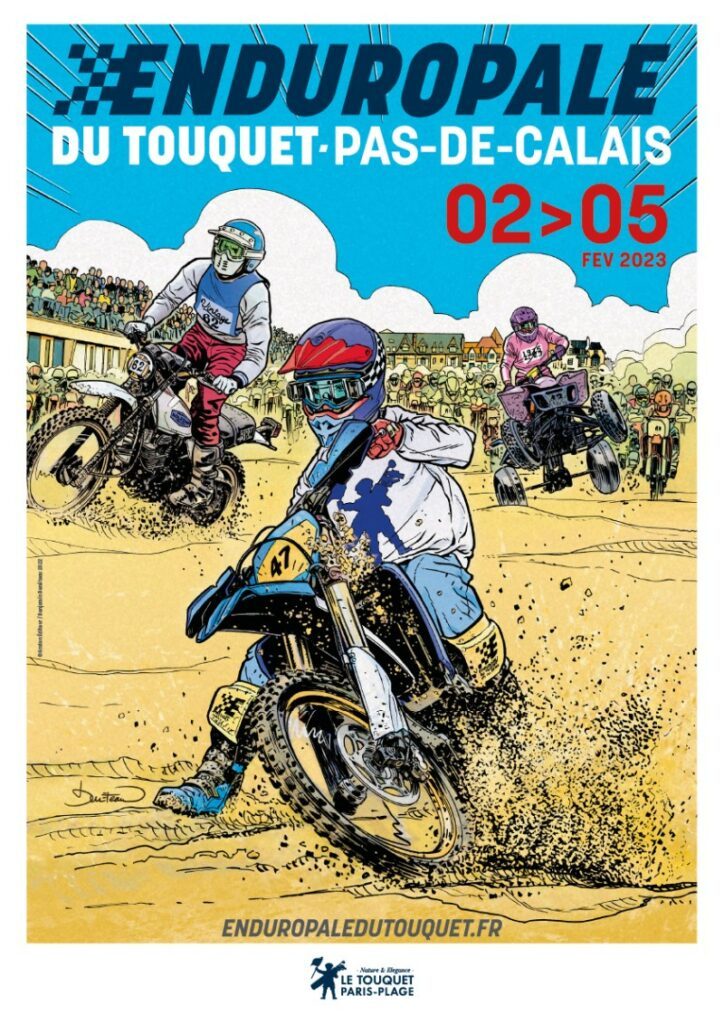 La belle affiche de l’Enduropale du Touquet-Pas-de-Calais 2