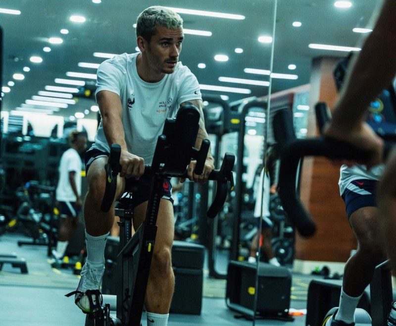 Coupe du Monde au Qatar : Griezmann et Koundé s’entrainent avec Technogym 1