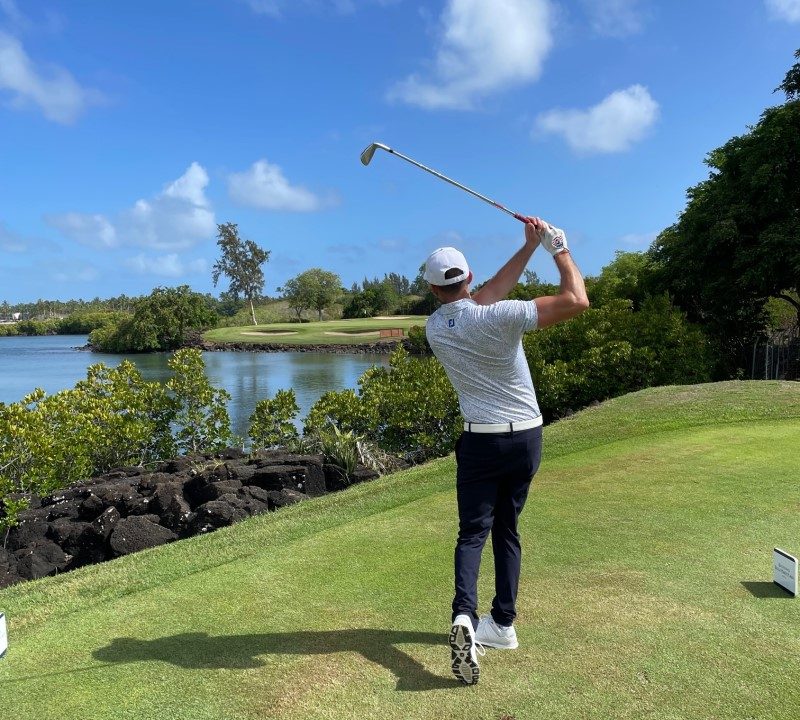 Première expérience à l'île Maurice pour l'influenceur golf Arnaud Sérié 2
