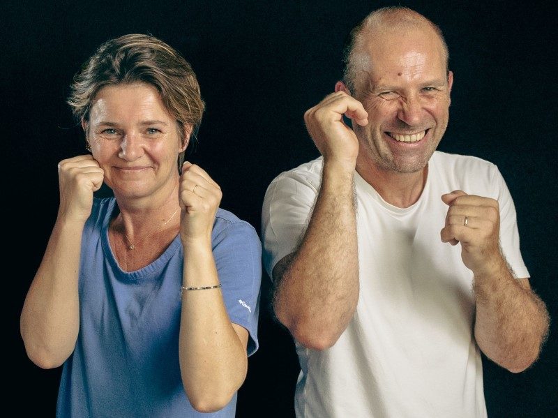 Boxe : les entrainements réinventés avec une housse connectée de sac de  frappe