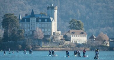 Le lac d’Annecy, cadre de la Glagla Race le 21 janvier prochain 2