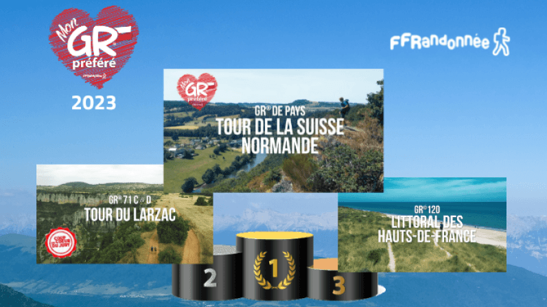 Le GR de Pays Tour de la Suisse normande (TSN) élu "GR préféré" des Français 1