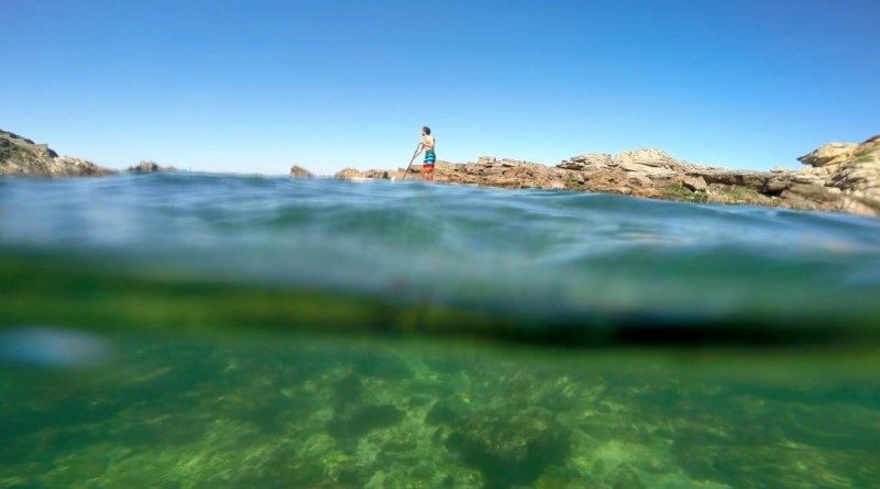 S’initier au Pilates paddle dans la baie de Morlaix 1