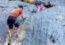 Grimper en famille sur la montagne de Céüse dans les Hautes-Alpes