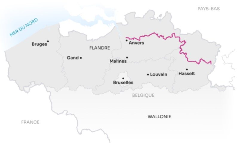 Véloroute iconique en Flandre (Belgique) : La Route des Campines 2