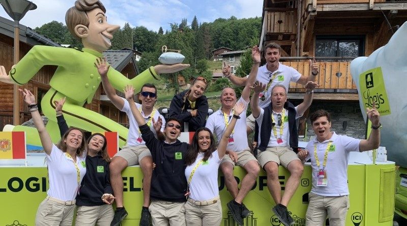 Daux. La caravane logis hôtels du Tour de France a fait étape au Peyrolade