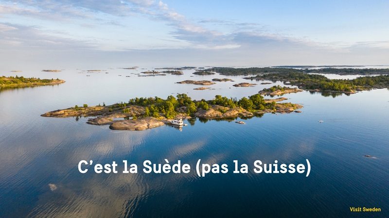 La Suède ne veut plus être confondue avec la Suisse 1