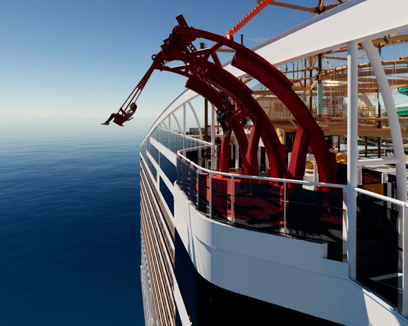 “Cliffhanger”, une balançoire à bord d’un bateau qui s’élève à 50 m au-dessus de la mer 2