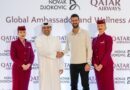 Novak Djokovic, ambassadeur de la compagnie Qatar Airways