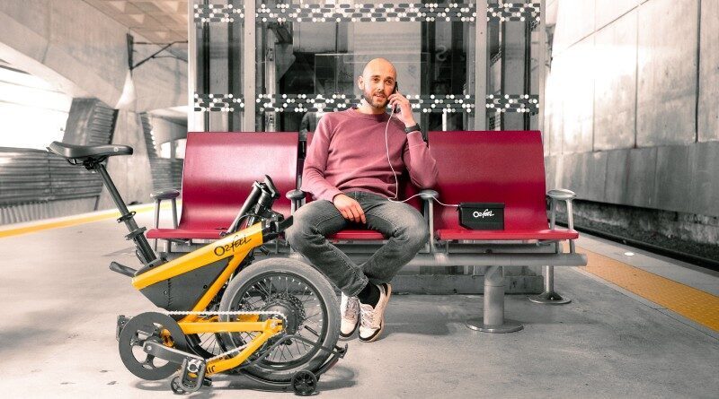 Jim, un vélo électrique plié en moins de 20 secondes