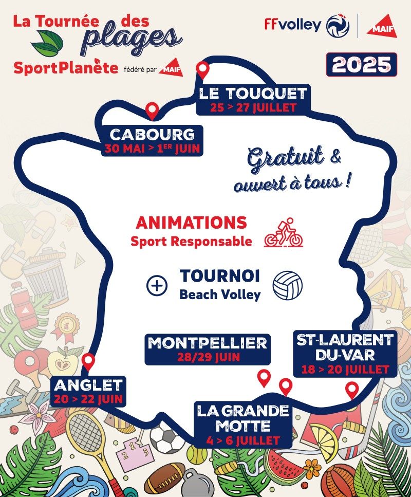 Un été sportif et responsable avec la Tournée des Plages Sport Planète 2