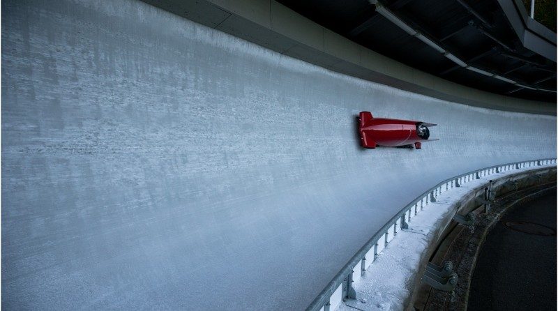 Les coureurs du Tour de France sur la piste de bobsleigh de La Plagne, c’est donc vrai !