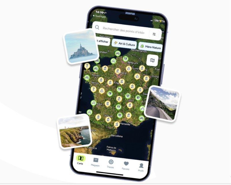 Une appli pour revivre les étapes mythiques du Tour de France 1 Une appli pour revivre les étapes mythiques du Tour de France 1