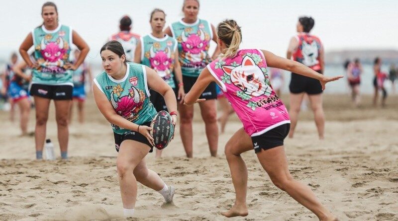 Plus de 150 équipes venues de toute la France au Gruissan Beach Rugby