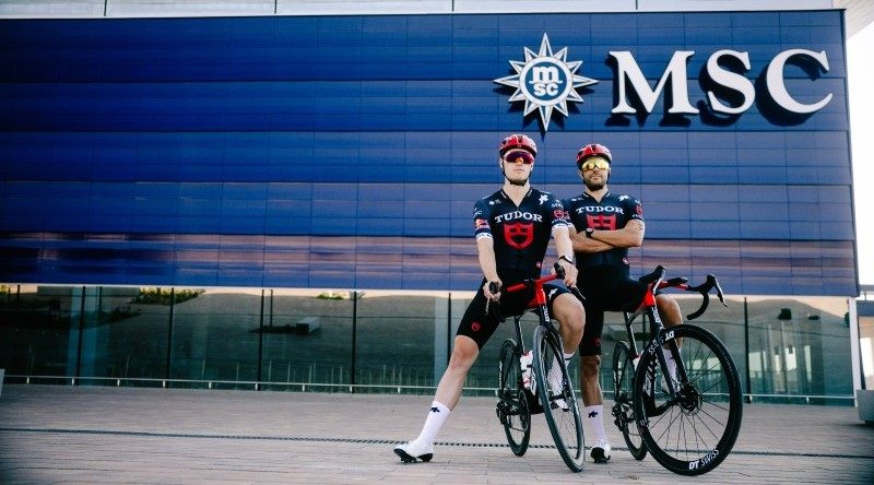 MSC Croisières partenaire principal de Tudor Pro Cycling Team jusqu’en 2027